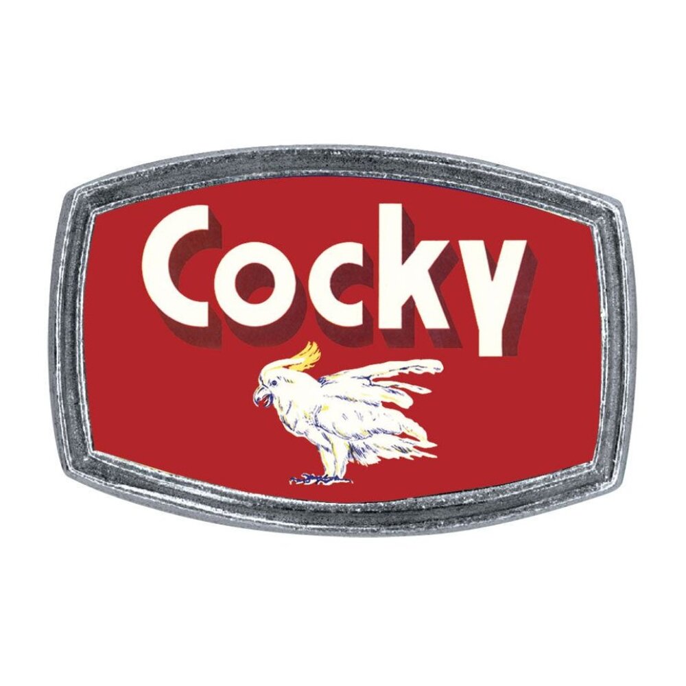 Belt Buckle - Cocky - TV Show Bones